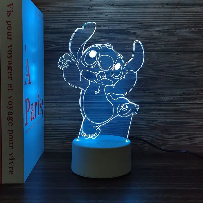 Stitch Multi Colour Lamp